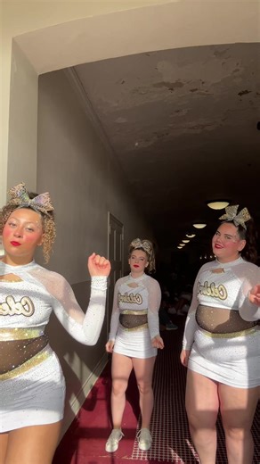 Cheerleading Dance Trio Performance