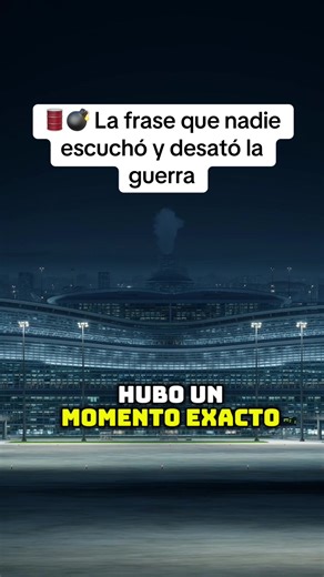 Una frase cerró la puerta. Un conflicto abrió todas las heridas. 🌍🔥 #Diplomacia #IranUSA #GuerraTotal #Petroleo #MedioOriente