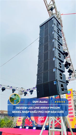 Review loa line array PH112N, model phù hợp cho anh em thích loa nhập #dvhaudio #xuhuong #reels | DVH AUDIO