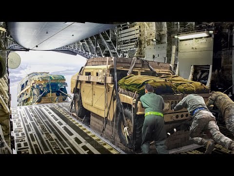 US Air Force Very Special Technique to Airdrop Humvees at Extreme Altitude