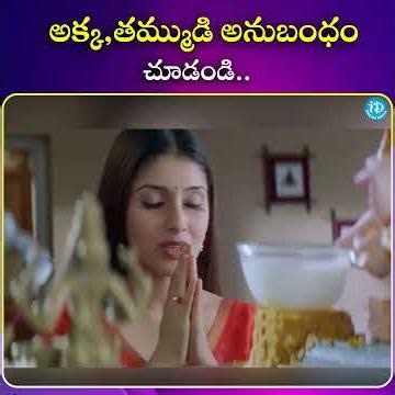 అక్క తమ్ముడి అనుబంధం చూడండి| iDream South Movies