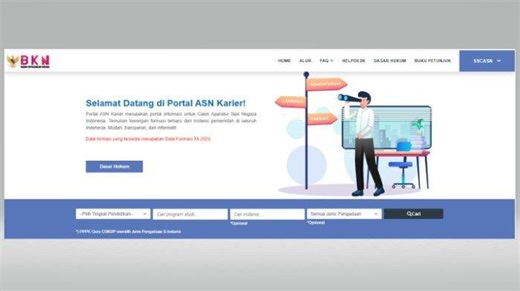 Resmi! Jadwal Pembukaan CPNS 2024 di Link sscasn.bkn.go.id, Info Formasi CPNS 2024 PDF SMA D3 S1 S2 - Tribunkaltim.co