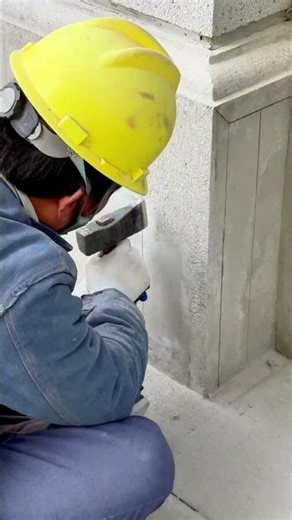 Artistic Stone Surface Finishing by Hand 🔨