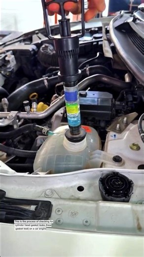How to Detect a Blown Head Gasket Using a Combustion Leak Tester | Engine Diagnostic Tool