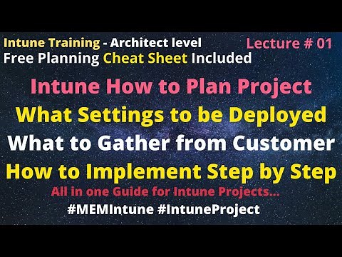 Microsoft Endpoint Manager Intune Design Project | Planning guide to move to Microsoft Intune