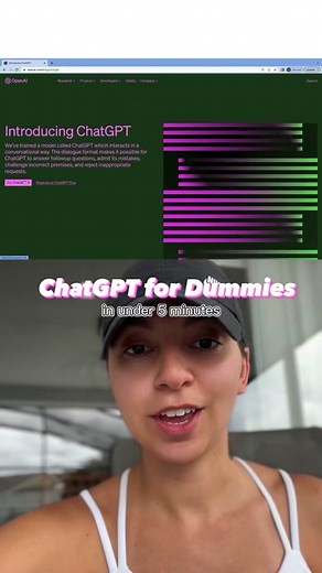 ChatGPT 101 for Dummies. A training under 5 minutes that covers the basics. #chatgpt#ai#artificialintelligence#chatgpttips#tech How to find ChatGPT? How to use ChatGPT? How to start ChatGPT? What is ChatGPT?