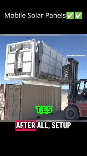 Mobile Solar Panels✅✅#electrician #electrical #industrialelectrician #electricalengineers #love