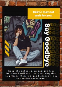 Drug Free School Motivational Poster With Girl for School, Halfway Houses, Juvenile Centers, Motivation, Training, Classroom, Detention - Etsy Canada