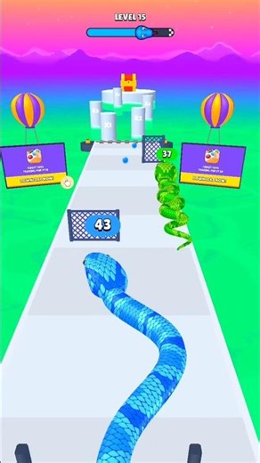 Skill + Strength = Snake Chaos🔥#gaming #snakegame #ytshorts #funny