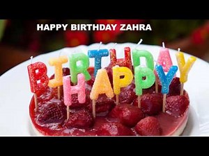 Zahra Birthday Song - Cakes - Happy Birthday ZAHRA