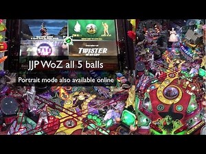 Wizard of Oz pinball all 5 balls