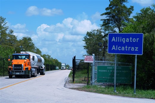 Lawyers say access to 'Alligator Alcatraz' is still hard to get as a judge weighs the case