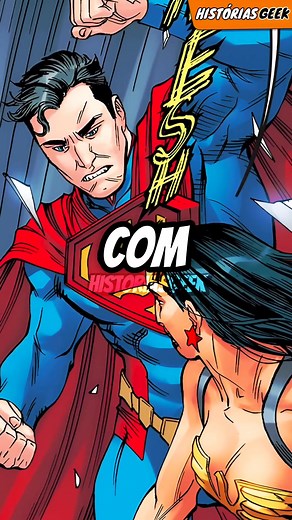 A Mulher-Maravilha Humilha o Superman em Combate Épico