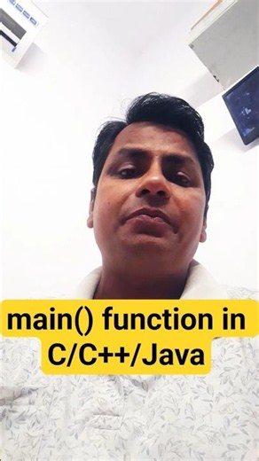 main function in Java / CPP / C Language #clanguage #coding #programmingtips