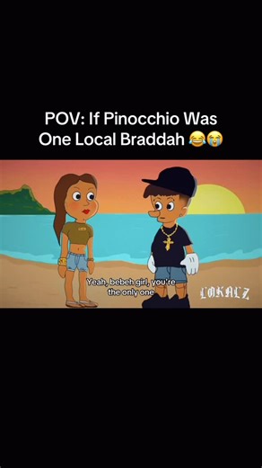8. 0. 8. L O K A L Z on Instagram: "POV: If Pinocchio Was One Local Braddah 😂😭, Stay Tuned For More!!! #hawaii #fyp #oahu #explore #islandlife"