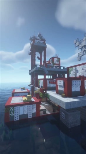 Minecraft - Raft Radio Tower #shorts