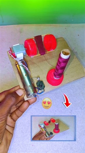 school project election DC motor battery project #experiment #youtubeshorts #ytshorts