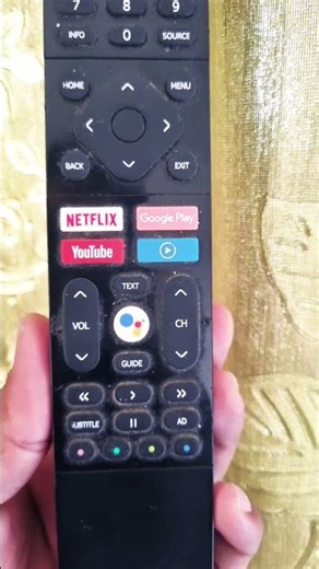 Smart Tv remote battery change..