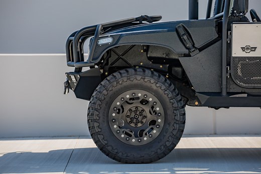 HMMWV D-Ring Heavy Duty Brush Guard