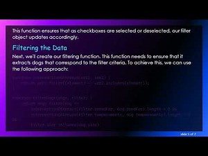 Building a Dynamic Filter Functionality in React
