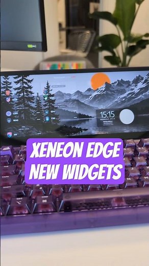 Widgets that deliver, Xeneon Edge #xeneon #edge #widgetbuilder #corsair