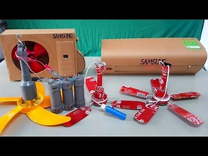 Homemade Ceiling Fan and Air Conditioner – DIY Cooling Fan Video!