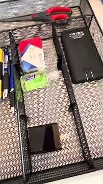 Mesh Metal Desk Drawer Organizer