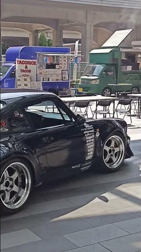 ポルシェ930ターボ（1989年）🔥 ブラックバード、「湾岸ミッドナイト」 大鶴義丹 ブラックバード役撮影車両