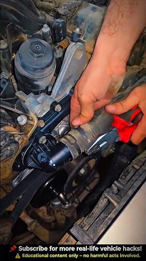 Radiator Hose Pipe Fix 🔧 | Easy Coolant Leak Repair (DIY Car Hack) #automobile