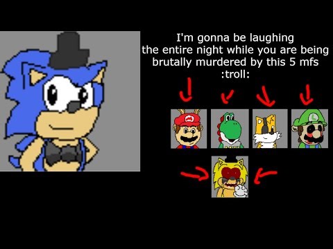 Madness of 6's Completed!! | Fnas remushroom