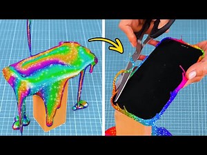 HOW TO CREATE ONE-OF-A-KIND PHONE CASES 🤩 MUST TRY DIYS📱