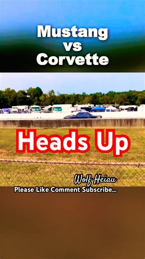 Mustang Vs Corvette Drag Race
