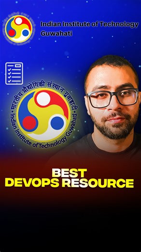 Vipul Tyagi on Instagram: "IIT Guwahati’s Special DevOps Program 🔥 - 6-month part-time program - Learn from IIT professors - Campus visit opportunity - Real-world projects - Only 250 seats - 10 hours/week commitment - Starting package 15-20 LPA No prior programming experience required! Clear basic programming, math & aptitude test to join. Comment ‘test’ for registration link or Check link in bio #devops #cloudcomputing #programming #coding #developer #softwareengineer #technology #tech #linux 