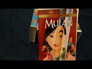 My Walt Disney Gold Classic Collection VHS Collection Update 2021 Edition October 2021 Part One