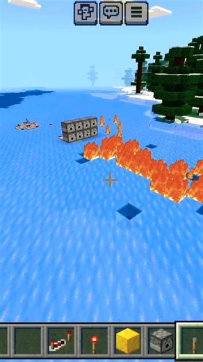 how to make deadly fire cannon in Minecraft 💀💀🔥#viral video#minecraft#gaming