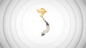 Vietnam map in the world