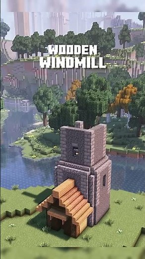 How To Build This Awesome Minecraft Windmill
