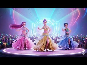 KPop Demon Hunters 2 Huntrix doing Belly Dance