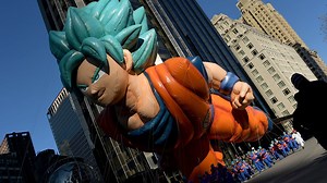 Dragon Ball hero Goku makes premiere at Macy's Thanksgiving Day Parade