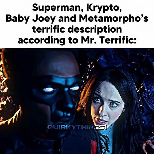 "a MEAN dog in a cape" -Mr. TERRIFIC describing KRYPTO😭🙏🏻 #superman #mrterrific #memes #funny #4k