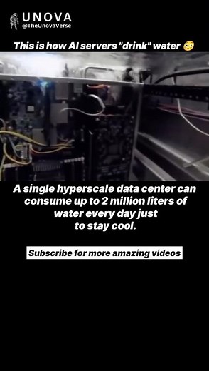The Hidden Water Cost of Artificial Intelligence 😳💧🤖