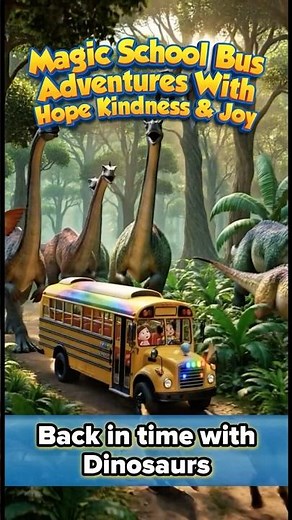 🦖 Dinosaur on the Bus?! Magic School Bus Goes BACK IN TIME!