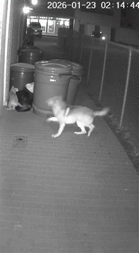 Dog Attacks Cat – Caught on CCTV!