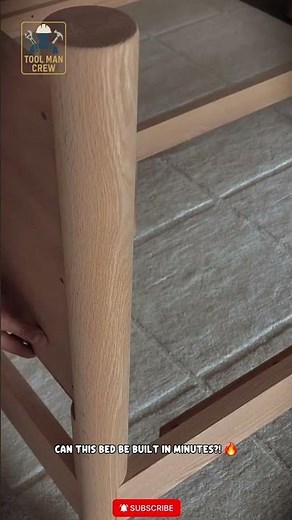 Smart & Hidden Allen Key Fastening System for Bed Frame Assembly and Secure Wood Joinery