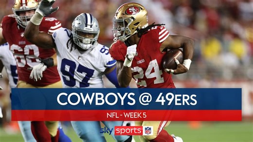 Dallas Cowboys 10-42 San Francisco 49ers: Brock Purdy throws four touchdown passes in NFL victory