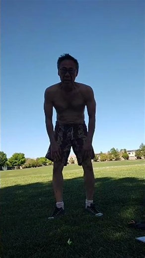 Day 2248 Last 10 Burpees n Muscle-Ups Old Unc #burpees #muscleup