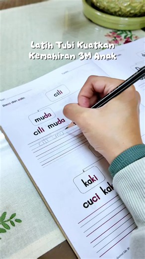 Buku Latihan Prasekolah & Tadika: 3M (Membaca, Menulis & Mengira) Anak