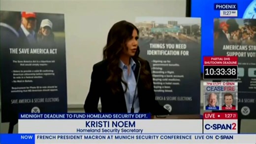Kristi Noem says she will ensure the 'right people' vote in midterms and elect 'the right leaders'