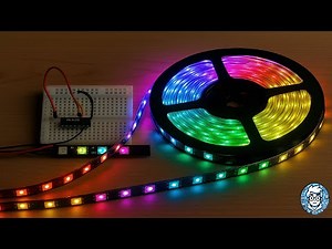 Cómo Controlar una Tira LED NeoPixel RGB WS2812B con PIC16F88 - Tutorial Paso a Paso
