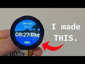 I Built a Custom Smart Watch